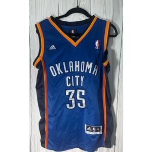 Adidas NBA Oklahoma City Thunder Kevin Durant #35 Away Jersey Mens Size S
